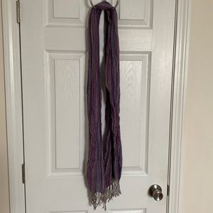 Purple/pink scarf. Perfect for Spring or Fall season. Worn 2xs.